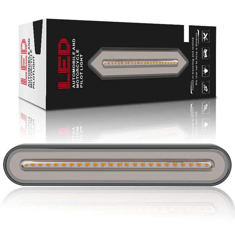 Đèn LED Tín Hiệu Hai Màu Sắc Gắn Đuôi Xe Hơi 12V-24V 100 LED