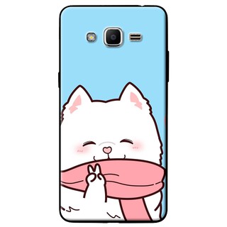 Ốp lưng Samsung Galaxy J2 Prime, J5 Prime, J7 Prime in hình Mèo choàng khăn