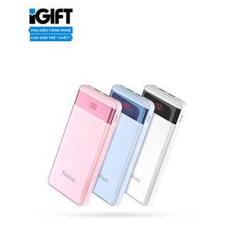 PIN SẠC DỰ PHÒNG YOOBAO 12000MAH LCD PL12P - BH 12 tháng 1 đổi 1