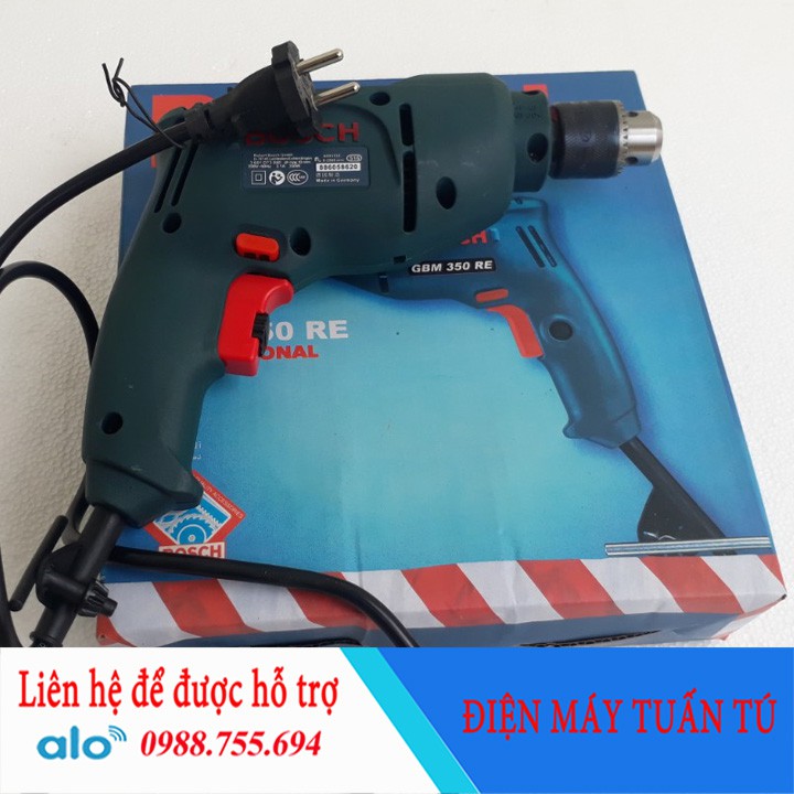 Máy khoan Đức 350w - 10Re khoan sắt thép - máy khoan nhôm - Máy khoan gỗ - 100% dây đồng