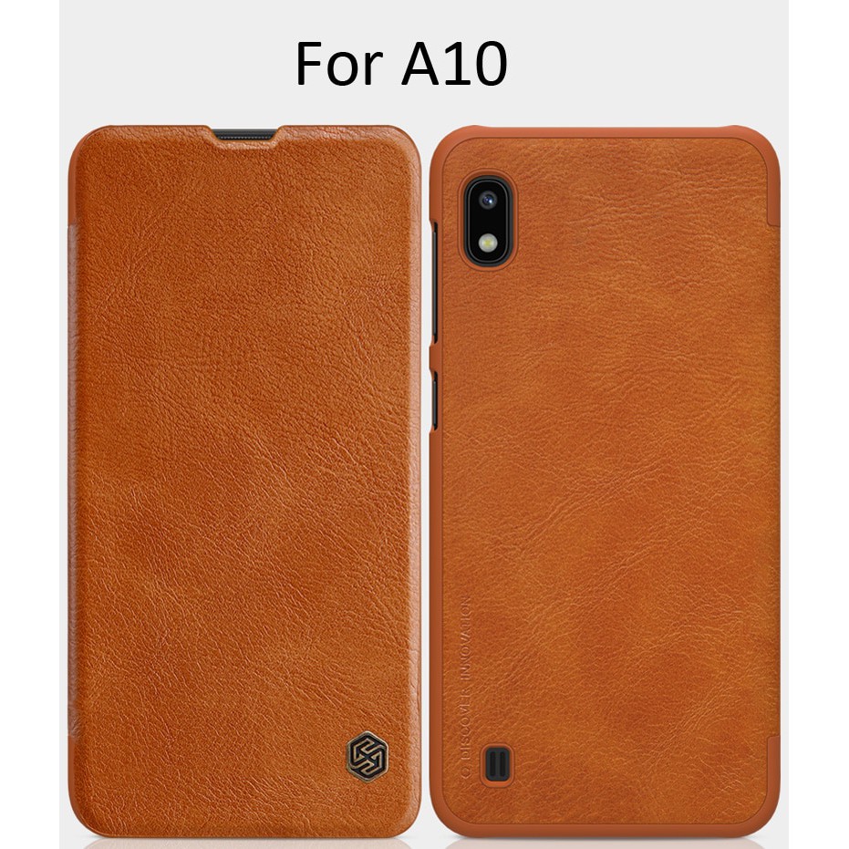 Bao da Galaxy A10 hiệu Nillkin Qin ( có ngăn đựng thẻ) | BigBuy360 - bigbuy360.vn