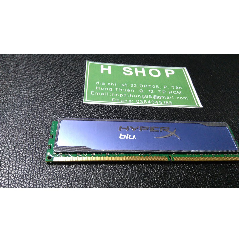 Ram tản nhiệt DDR3 8Gb bus 1333 - 10600u, hiệu Kingston FURY HYPERX chính hãng, bảo hành 3 năm