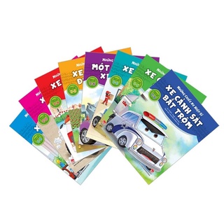 Sách - Những chiếc xe hiệp sĩ - Trọn bộ 8 quyển