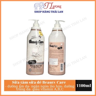 Sữa tắm Thái Lan 🔥FREESHIP🔥 Sữa tắm cấp ẩm Dê Beauty Care 1100ml