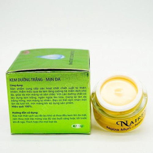 Kem dưỡng trắng mịn da Nairem Collagen 8g và 13g