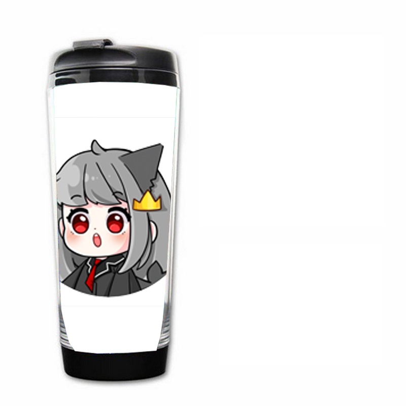 Bình nhựa đựng nước in hình HERO TEAM Simmy Phong cận Siro Mr Vịt Sammy Đào Kairon Kamui chibi anime