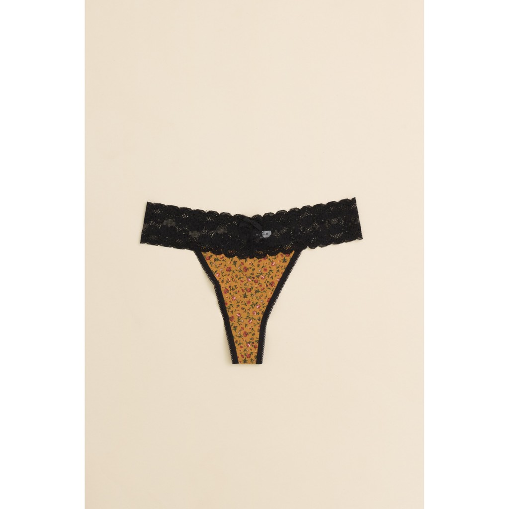 Quần lót lọt khe thun phối ren Lamluy | BigBuy360 - bigbuy360.vn