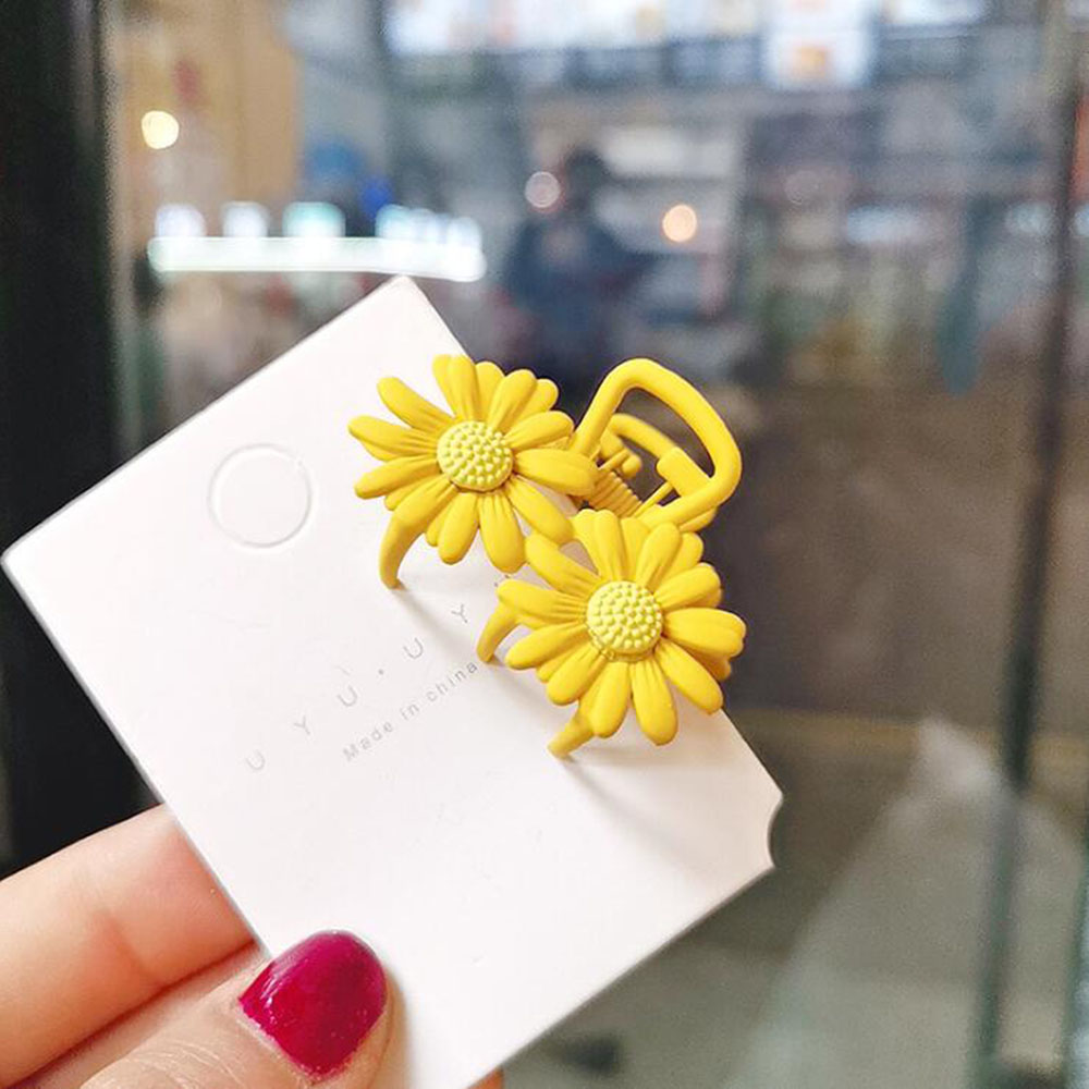 1 Kẹp Tóc Hoa Cúc Thời Trang Cho Nữ