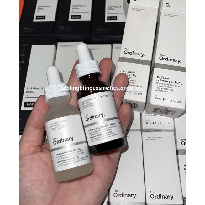 Serum Ordinary HA + B5, Caffeine 30ml