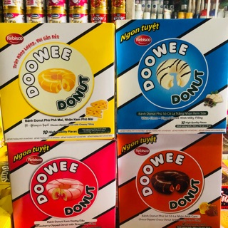 Bánh Donut hiệu Doowee 300g ( hộp 10 cái)