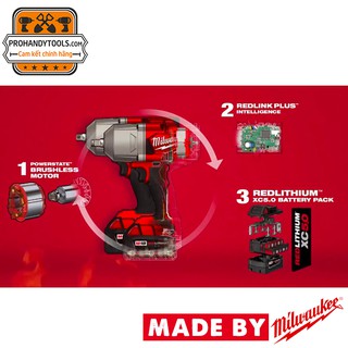 MÁY BẮT VÍT MILWAUKEE M18 FHIWF12