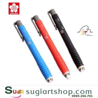 [SugiArtShop] Gôm dạng bút NOCKS ERASER, Bút gôm sakura