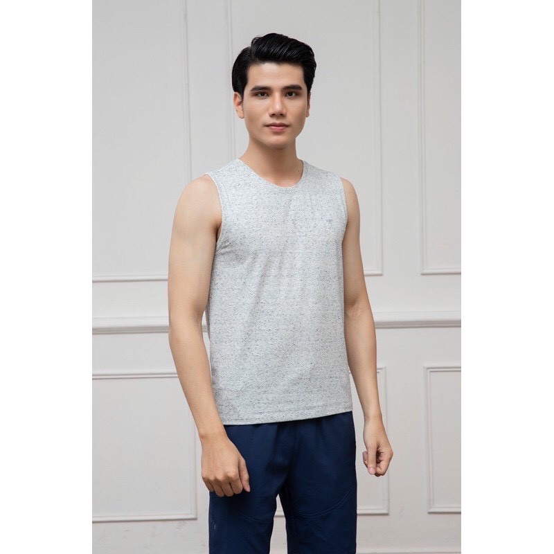 áo thun nam sát nách, áo tank top [ARISTINO] tông màu cơ bản, toát lên vẻ nam tính mạnh mẽ - ATTR04