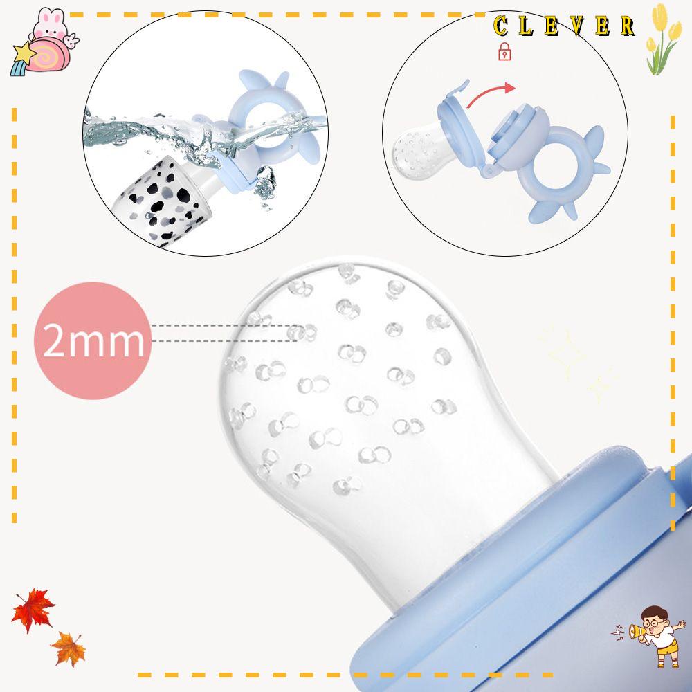 Núm Ti Ngậm Silicone Hình Trái Cây Nhiều Màu Cho Bé