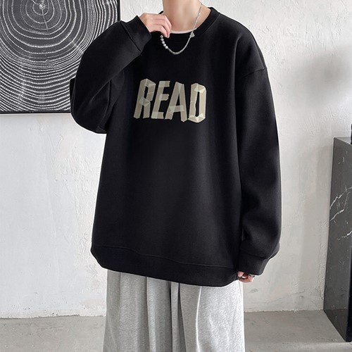 Áo len sweater nam nữ unisex form rộng đôi nỉ ngoại local brand đẹp cặp đôi ulzzang hàn quốc oversize dày mịn zip READ