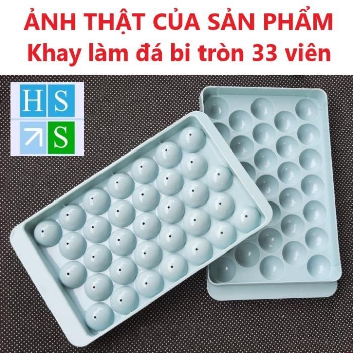 KHAY LÀM ĐÁ bi tròn  khuôn kem hoa quả trái cây khuôn làm thạch rau câu độc đáo tiện dụng - HS Shop Đà Nẵng