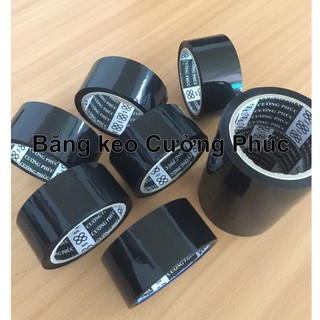 1 cuộn băng keo màu đen bóng-kín đáo-lôi cuốn