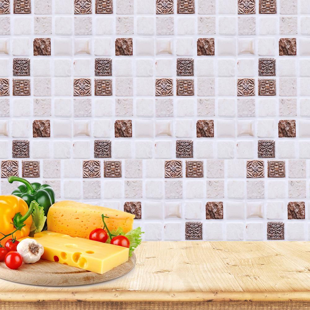 Miếng Dán Tường Giả Gạch Tự Dính Trang Trí Nhà Cửa Kat1