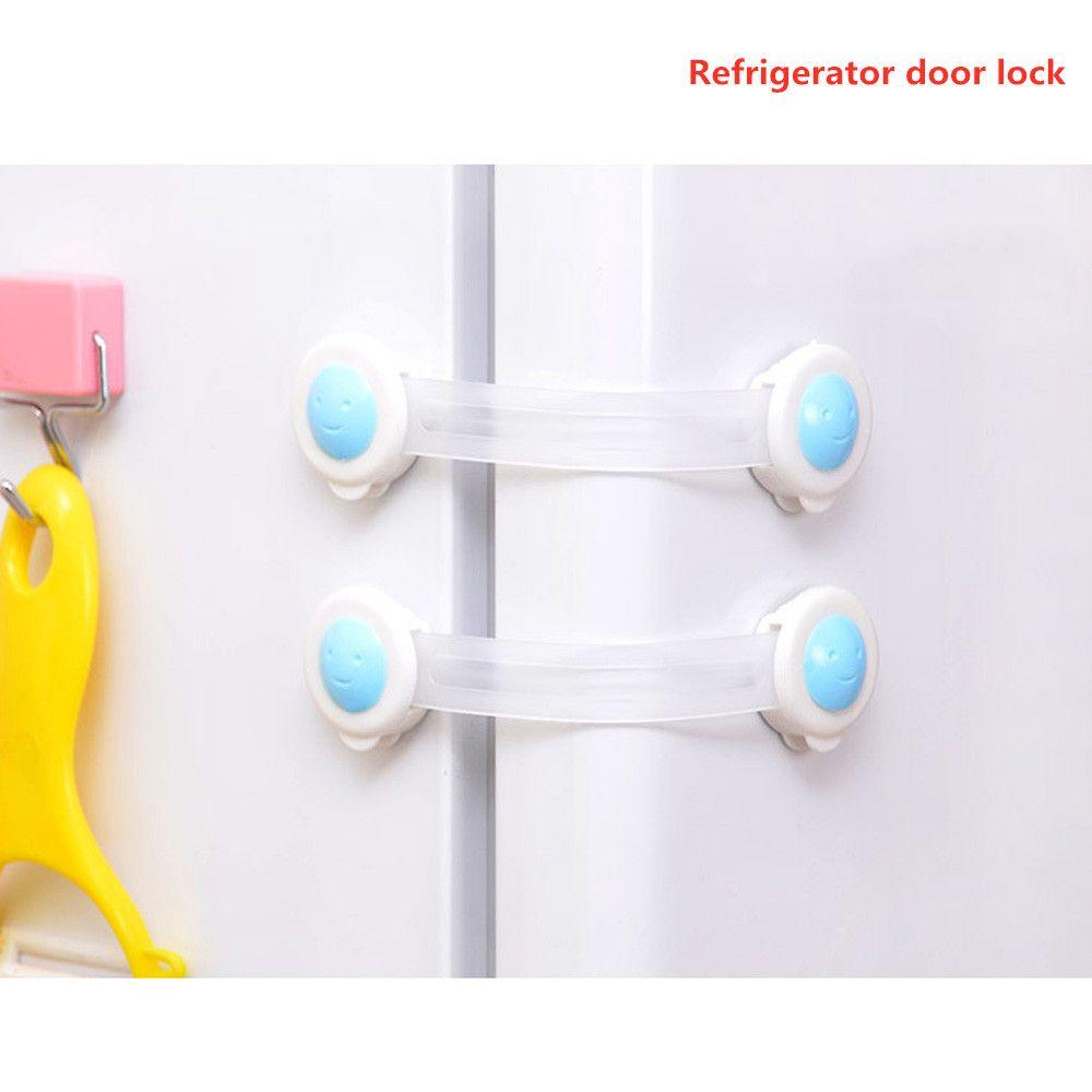 Dụng Cụ Chặn Cửa Tủ Lạnh Bảo Vệ An Toàn Cho Bé Nhiều Màu Sắc