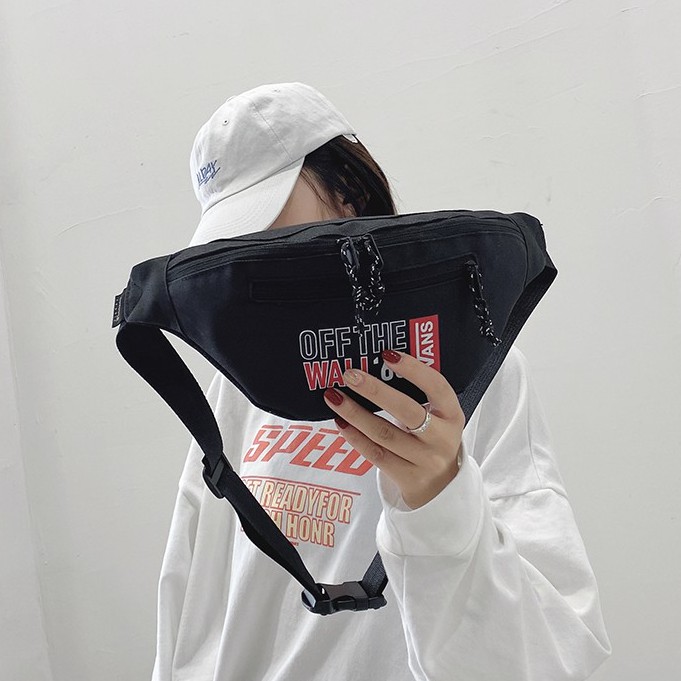 Túi đeo chéo nam nữ vải canvas đựng điện thoại đi học đi chơi thời trang unisex phong cách trẻ trung năng động giá rẻ