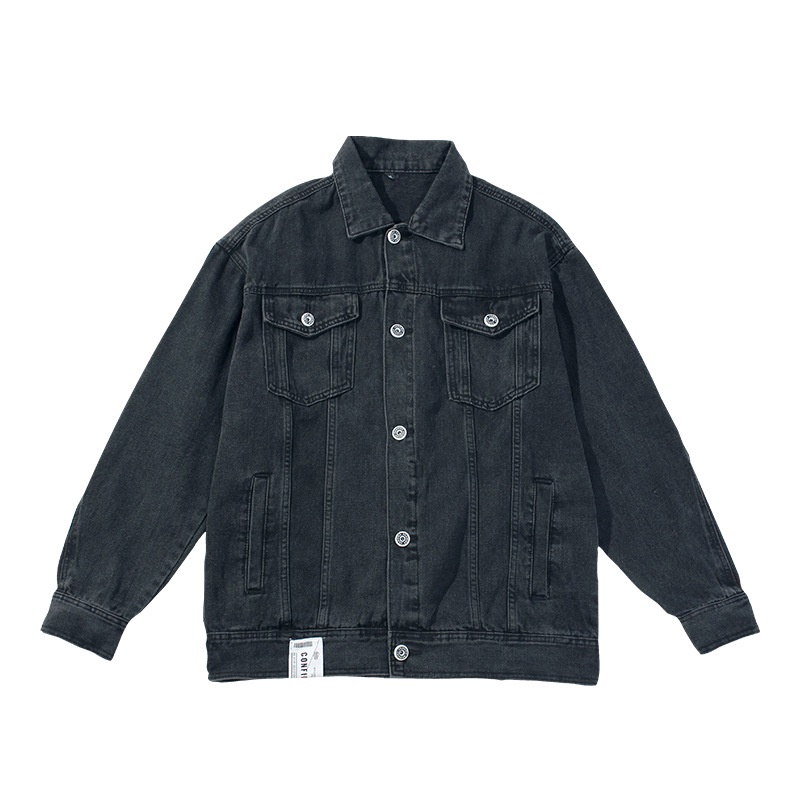Áo Khoác Jean Nam Cao Cấp Chất Vải Jean Cotton Co Giãn Phong Cách Đường Phố G4014