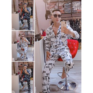 Bộ Ngủ Pijama Siêu Đẹp ,  Chất Lanh Siêu Thích