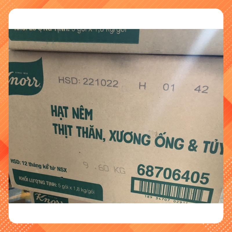 Hạt Nêm Knorr Thịt Thăn, Xương Ống và Tủy Bổ Sung Vitamin A 1.8 kg