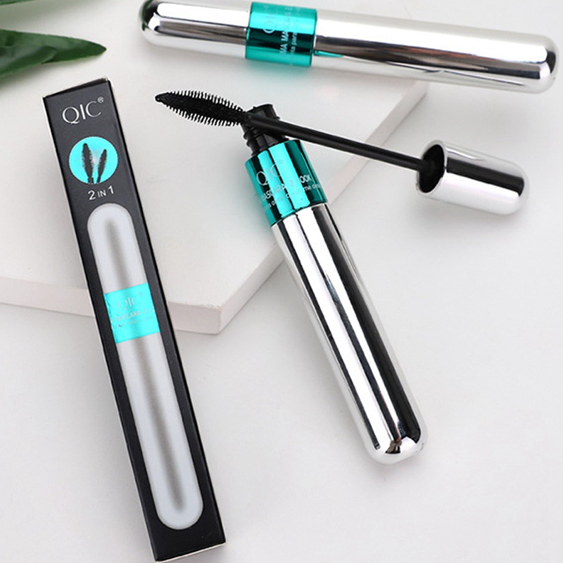[Hàng mới về] Mascara sợi lụa 4D làm dài và dày mi 2 trong 1 lâu phai