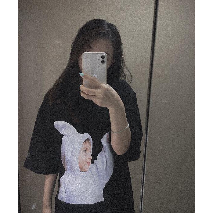 Áo thun ADLV tay ngắn chất cotton hoạ tiết in cho nam và nữ