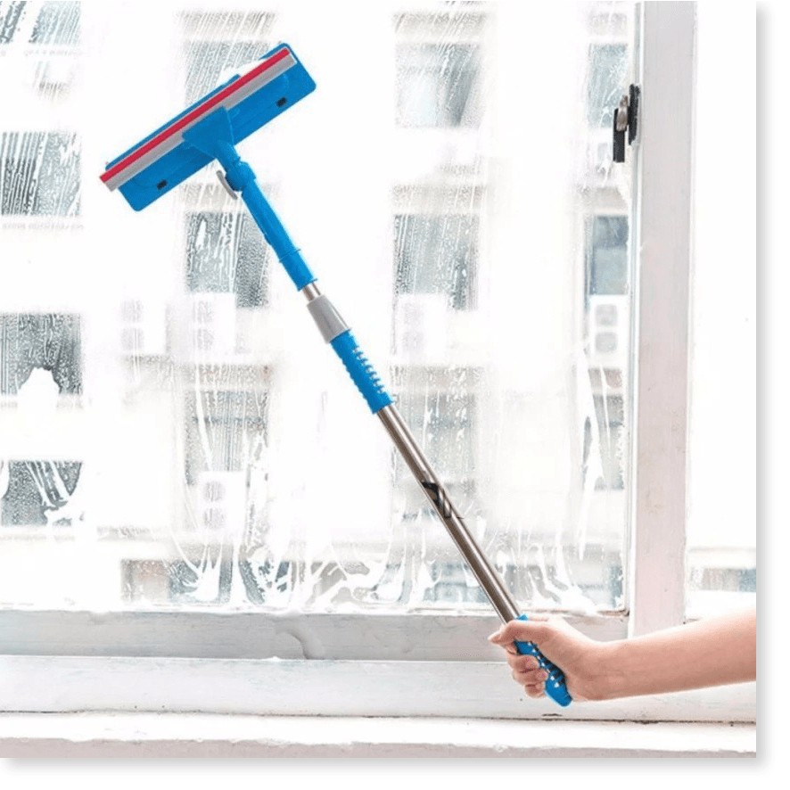 CÂY LAU KÍNH KÉO DÀI 70CM, dụng cụ vệ sinh chùi rửa kiếng thân dài tiện lợi đa năng thông minh, lau quét bụi bẩn nhanh