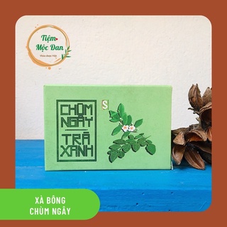 Xà Phòng Sinh Dược- Xà Bông Chùm ngây Trà xanh - Ngừa mụn VNL (Bánh 100gr)