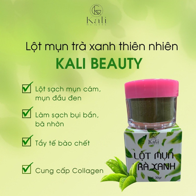 Lột Mụn Trà Xanh (Hộp Lớn 50g)Lột sạch mụn cám mụn đầu đen _Bao Hiệu Quả