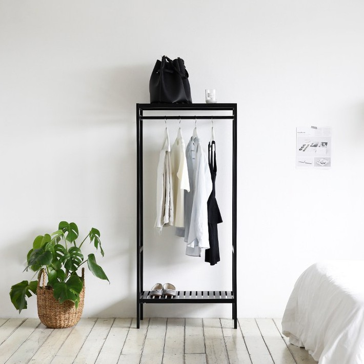 TỦ TREO QUẦN ÁO HÌNH HỘP HÀN QUỐC - SHELF HANGER 2F - ORI NỘI THẤT HÀN QUỐC