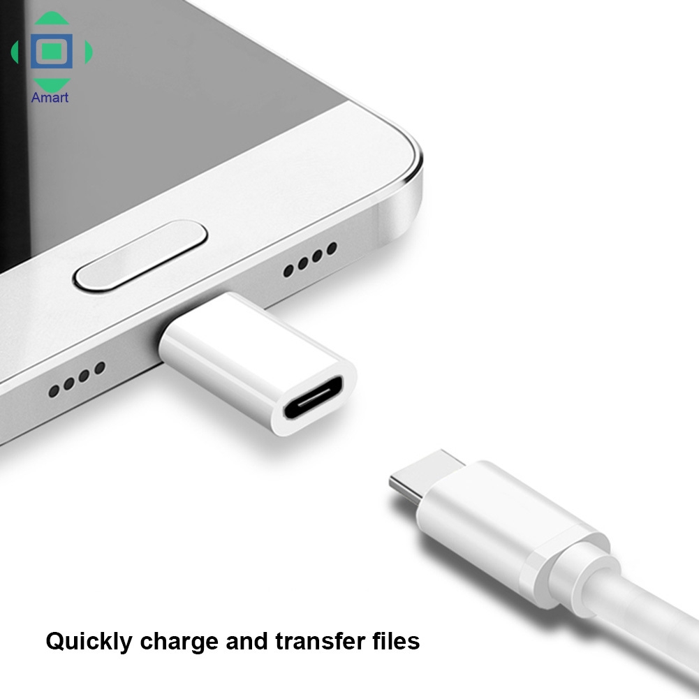 Mini USB 3.1 Type C Female to Micro USB Male Data Charger Adapter Converter for Macbook Oneplus 2