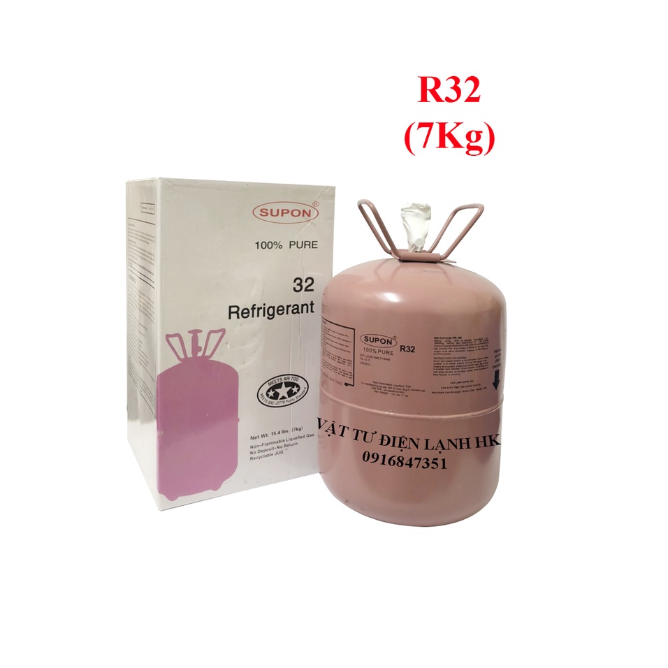 Môi chất lạnh gas điều hoà bình nhỡ R32 R600a - Ga 32 600 điều hòa tủ lạnh