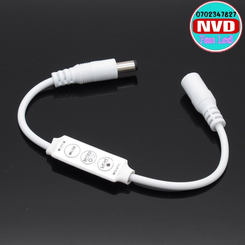 Mini remote controller 12A 12-24v DC CHO ĐÈN LED FAN QUẠT THUỶ SINH