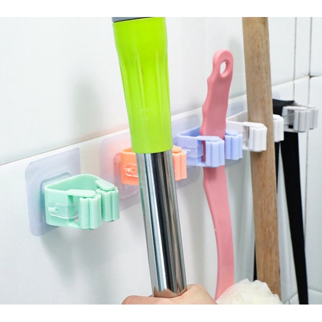 Móc Treo Cây Chổi , Cây Lau Nhà Dán Tường