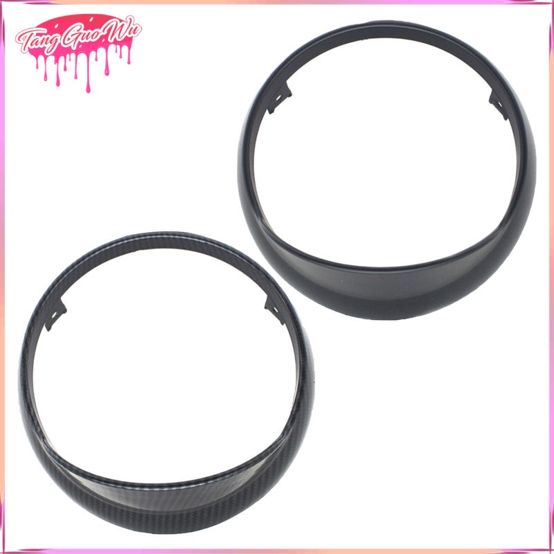 Khung Viền Đèn Pha Cho Xe Máy Vespa Primavera, Dễ Lắp Đặt