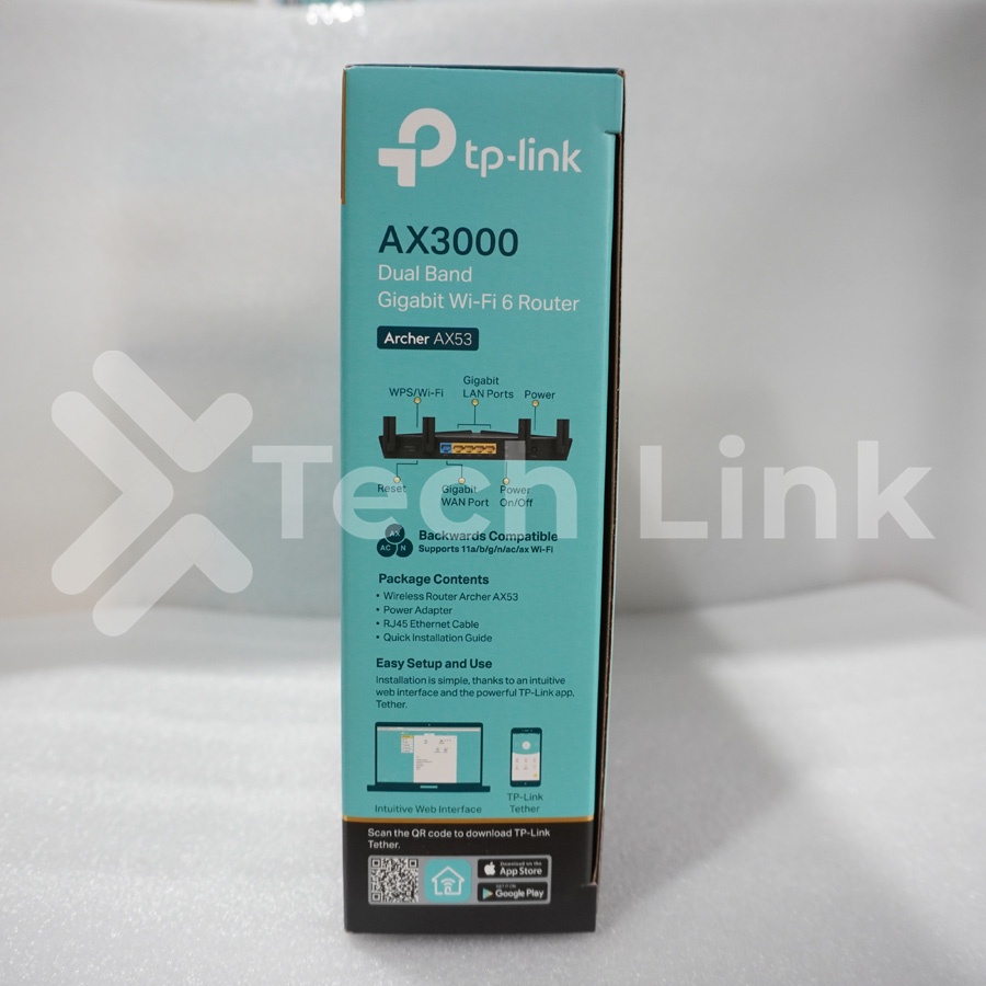 [Hỏa tốc] Bộ Phát Router Wifi TP-Link Archer AX53 Wi-Fi 6 Gigabit Băng Tần Kép AX3000