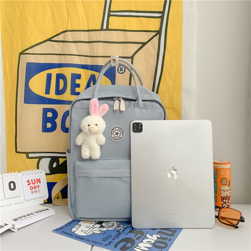 Túi xách học sinh Nhật Bản và Hàn Quốc Túi xách thời trang Balo laptop 14 inch