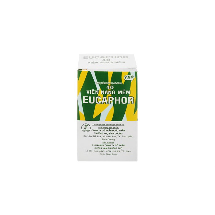 Viên ho tinh dầu Eucaphor lọ 40viên