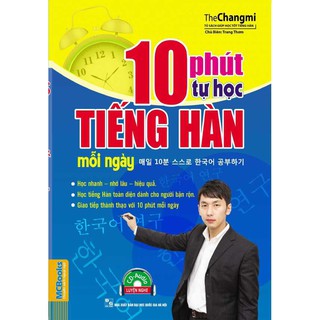 Sách - 10 phút tự học tiếng hàn mỗi ngày