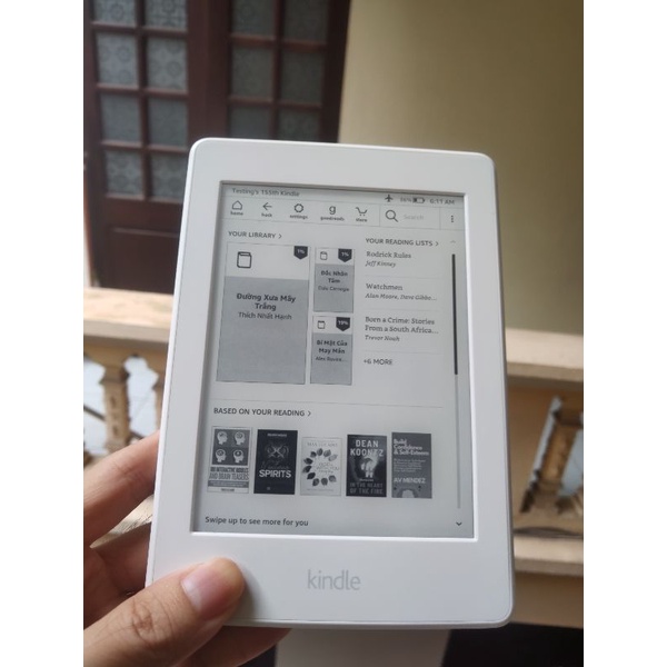 Máy đọc sách Kindle có đèn nền Paper white ppw1 ppw2 ppw3 | BigBuy360 - bigbuy360.vn