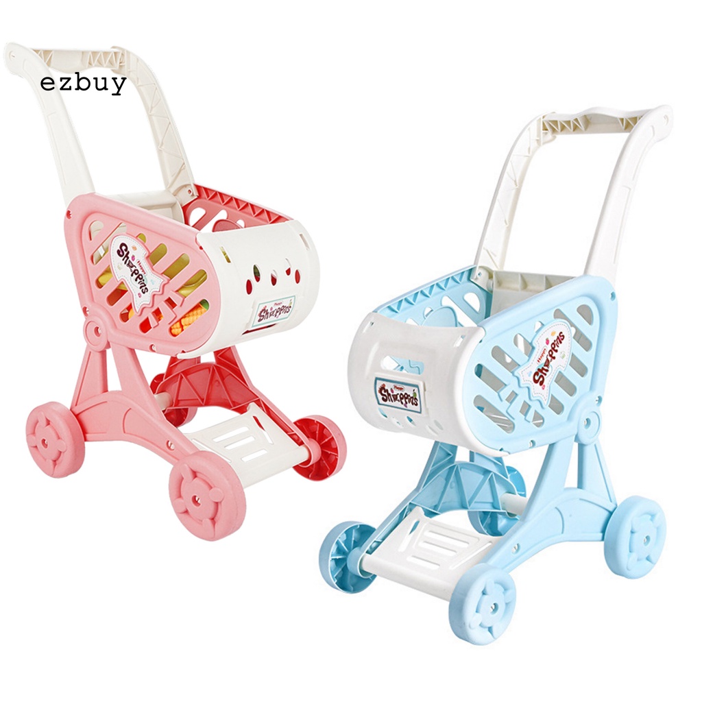 Xe Đẩy Hàng Đồ Chơi Mini Dễ Lắp Ráp Cho Bé