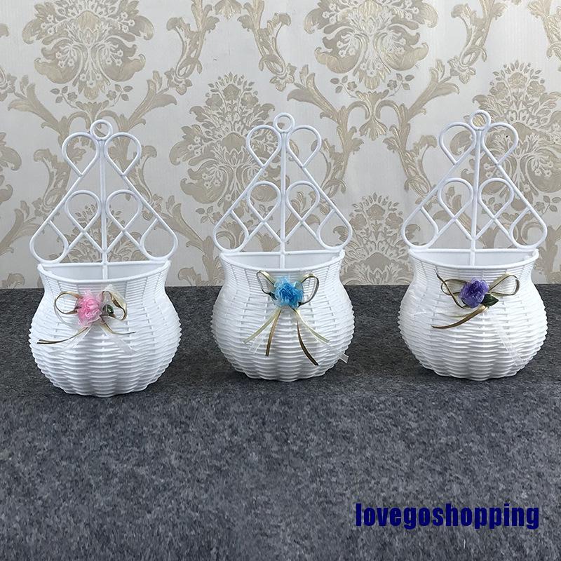 Lọ Hoa Giả Treo Tường Trang Trí Diy