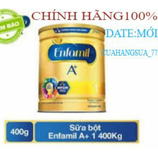 Sữa Enfamil A+ 1 DHA và MFGM 400g (0-6 tháng)