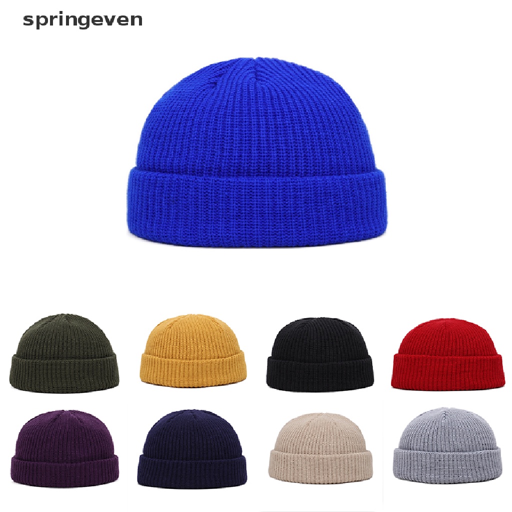 Mũ Beanie Unisex Giữ Ấm Mùa Đông Có Gân Mới