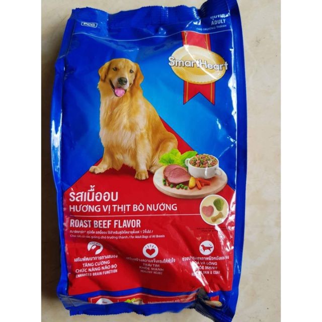 Thức ăn cho chó trưởng thành Smartheart - túi 1,5kg