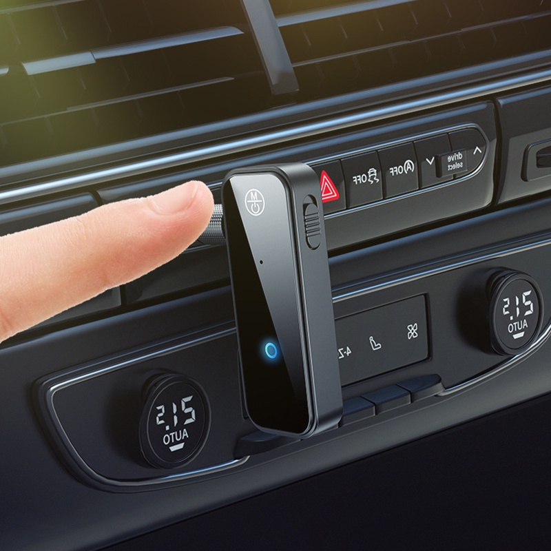 Bộ Thu Phát bluetooth 5.0 c28 2 Trong 1 Giắc Cắm 3.5mm aux Có mic Cho tv pc a2dp