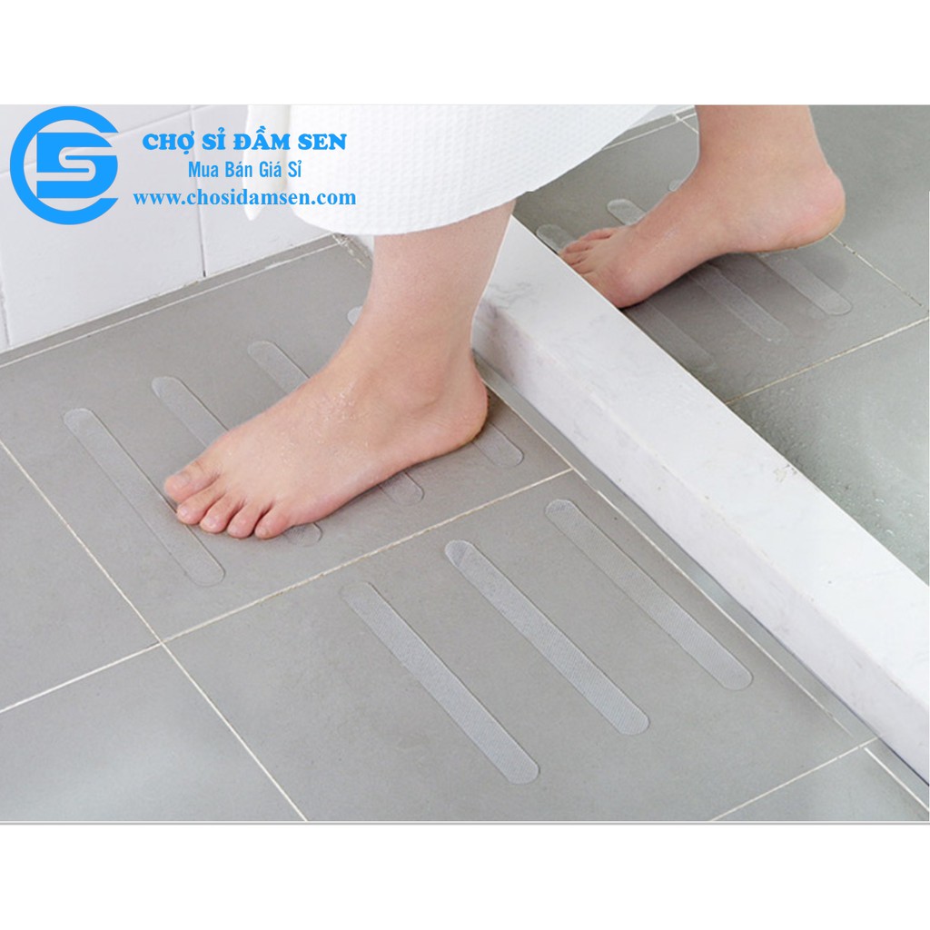 Miếng dán chống trượt nhà tắm, sàn nước, bồn tắm đứng, toilet không trơn trượt